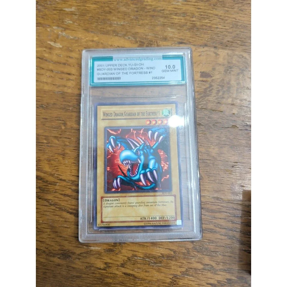 Yu-Gi-Oh - Winged Dragon Guardian of the Fortress #1 SDY-003 1st Edition Graded